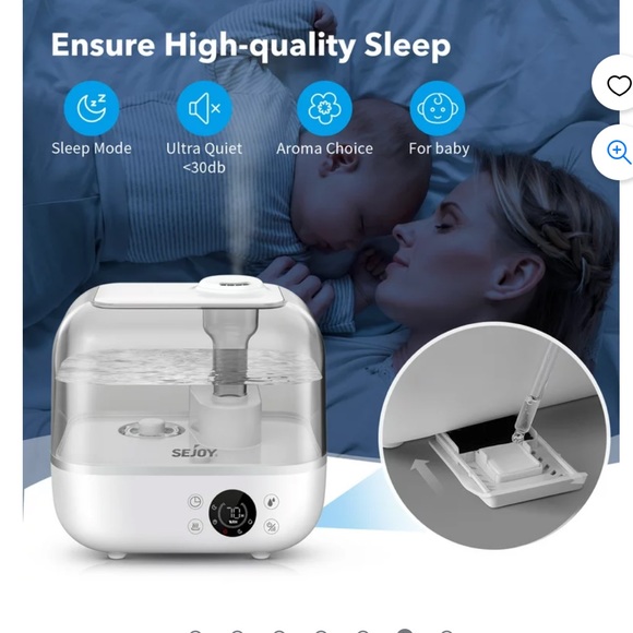 Sejoy Humidifier for Room - Picture 3 of 9